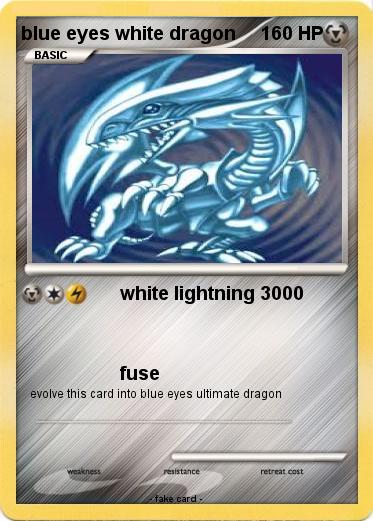 Pokemon blue eyes white dragon