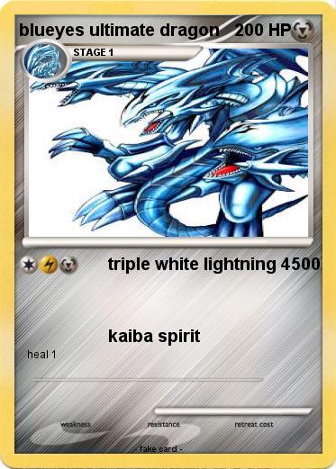 Pokemon blueyes ultimate dragon