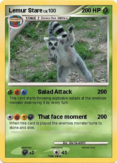 Pokemon Lemur Stare