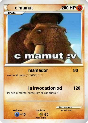 Pokemon c mamut