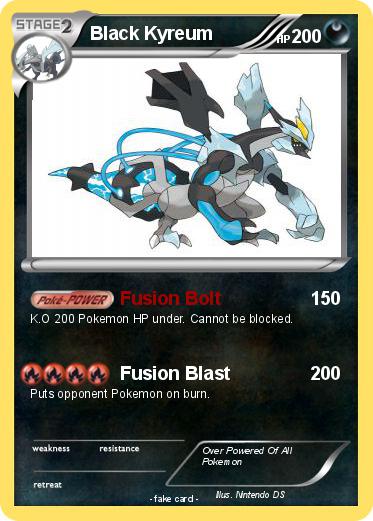 Pokemon Black Kyreum