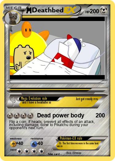 Pokemon Deathbed