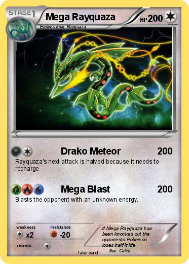 Pokemon Mega Rayquaza