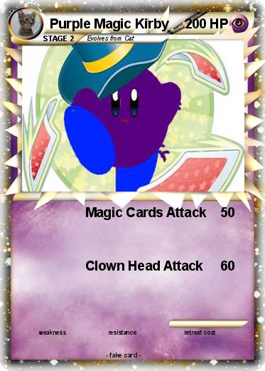 Pokemon Purple Magic Kirby