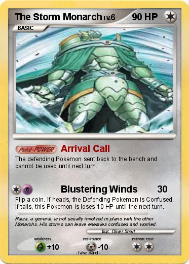 Pokemon The Storm Monarch