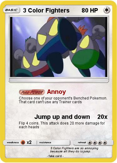 Pokemon 3 Color Fighters