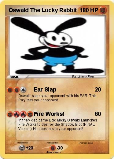 Pokemon Oswald The Lucky Rabbit