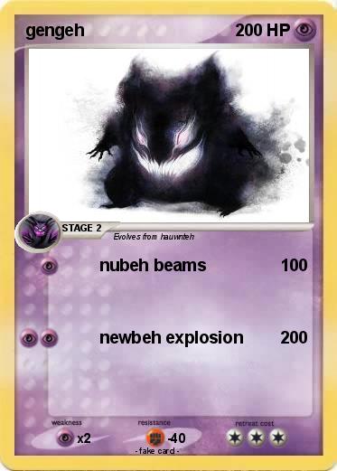 Pokemon gengeh