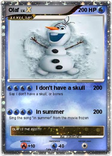 Pokemon Olaf