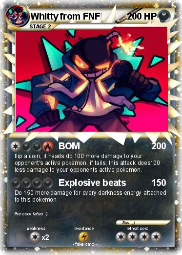 Pokemon Whitty from FNF