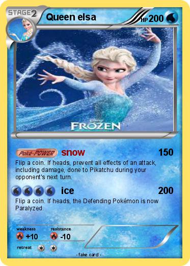 Pokemon Queen elsa
