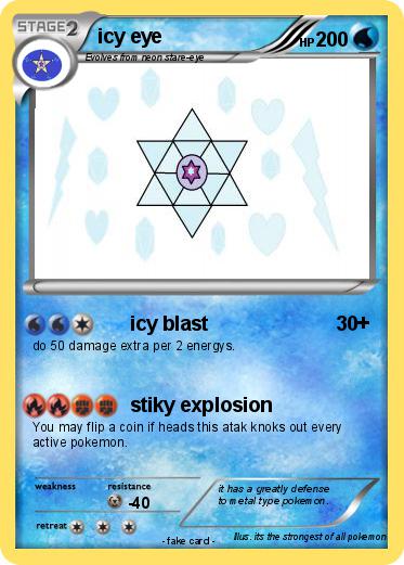 Pokemon icy eye