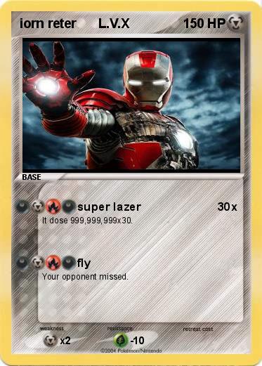 Pokemon iorn reter      L.V.X