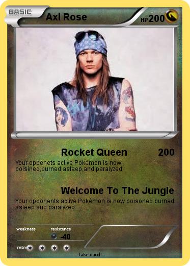 Pokemon Axl Rose
