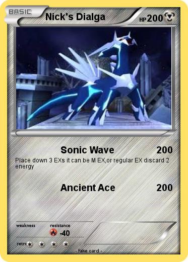 Pokemon Nick's Dialga