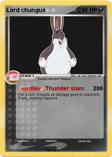 Pokemon Lord chungus