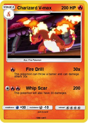 Pokemon Charizard V-max