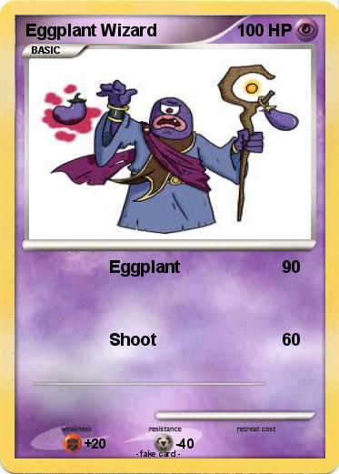 Pokemon Eggplant Wizard