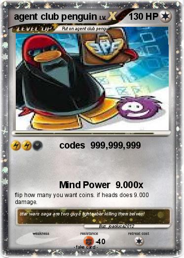 Pokemon agent club penguin
