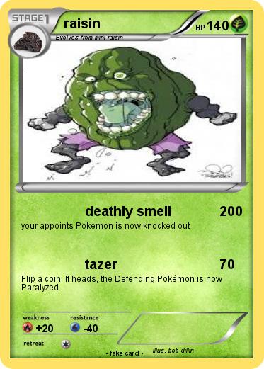 Pokemon raisin