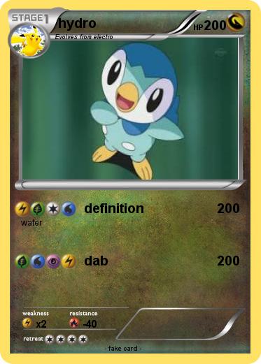 Pokemon hydro