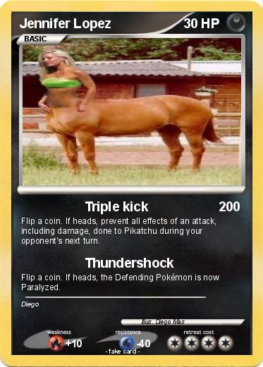 Pokemon Jennifer Lopez