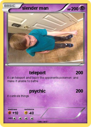 Pokemon slender man