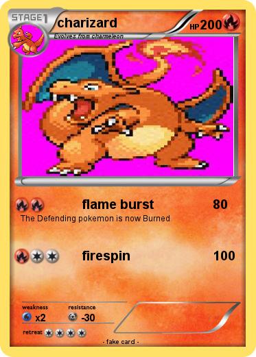Pokemon charizard
