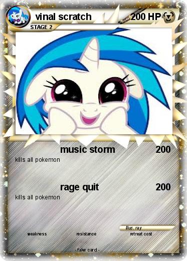 Pokemon vinal scratch