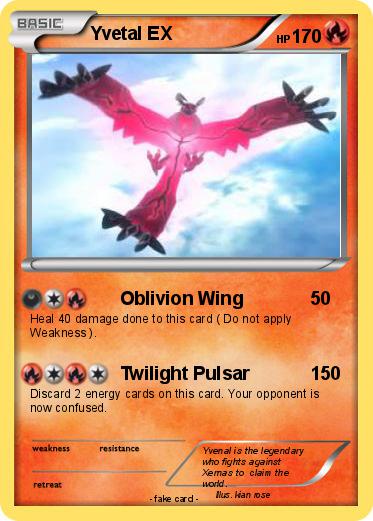 Pokemon Yvetal EX