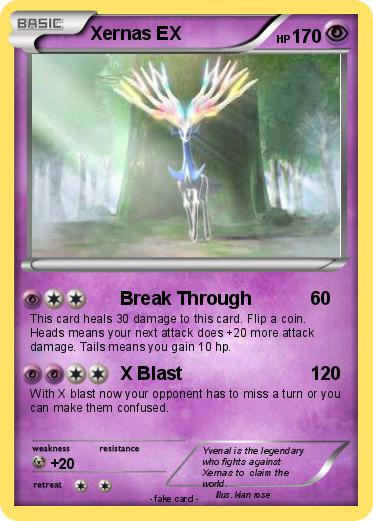 Pokemon Xernas EX