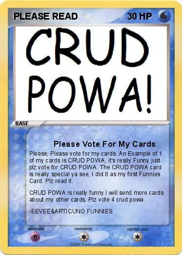 Pokemon PLEASE READ 