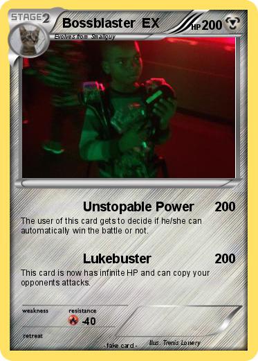 Pokemon Bossblaster  EX