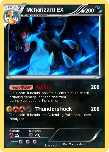 Pokemon Mcharizard EX