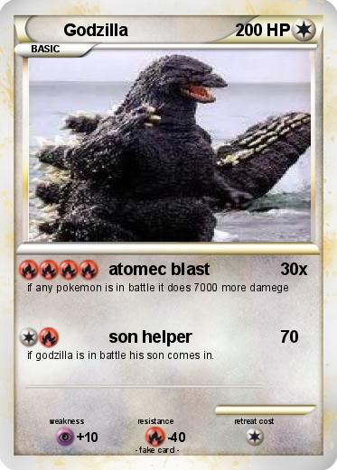 Pokemon Godzilla