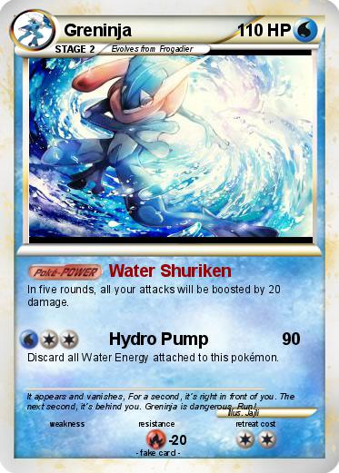 Pokemon Greninja