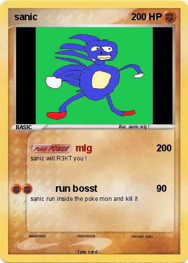 Pokemon sanic