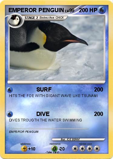Pokemon EMPEROR PENGUIN