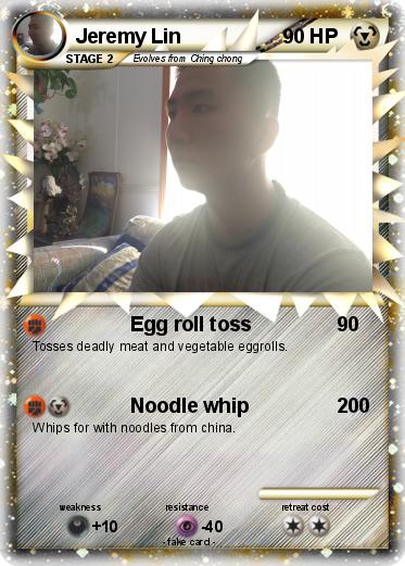 Pokemon Jeremy Lin