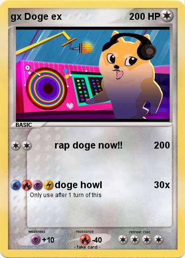 Pokemon gx Doge ex