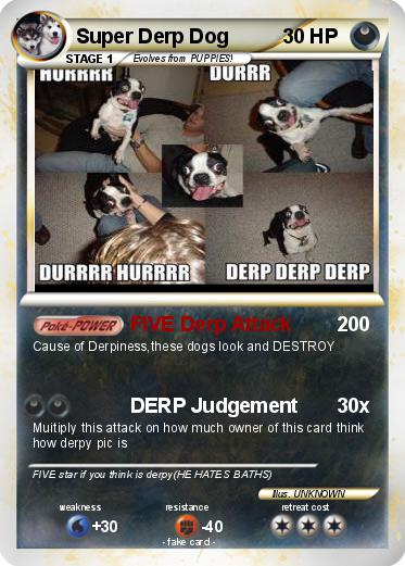 Pokemon Super Derp Dog