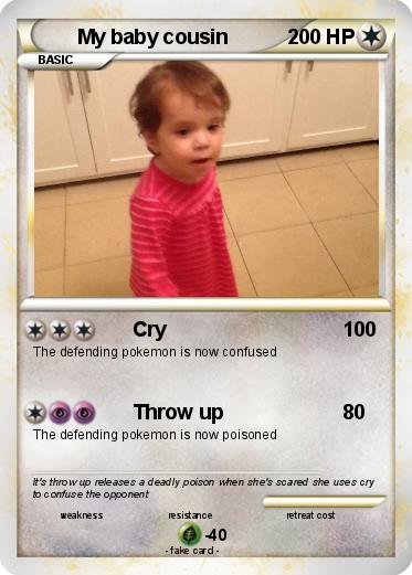 Pokemon My baby cousin