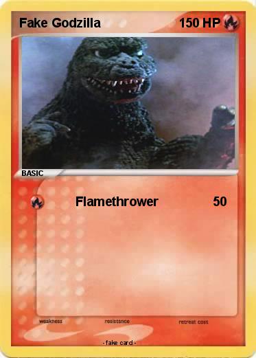 Pokemon Fake Godzilla
