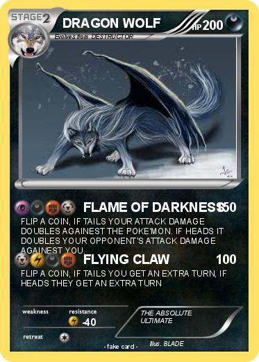 Pokemon DRAGON WOLF