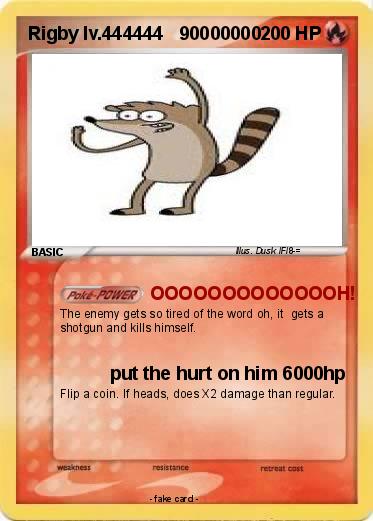Pokemon Rigby lv.444444   90000000