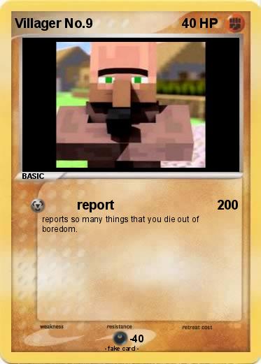 Pokemon Villager No.9