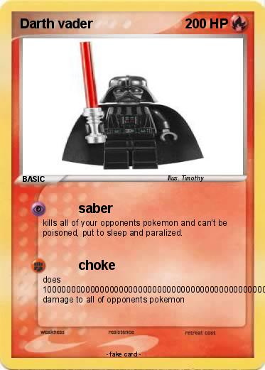 Pokemon Darth vader