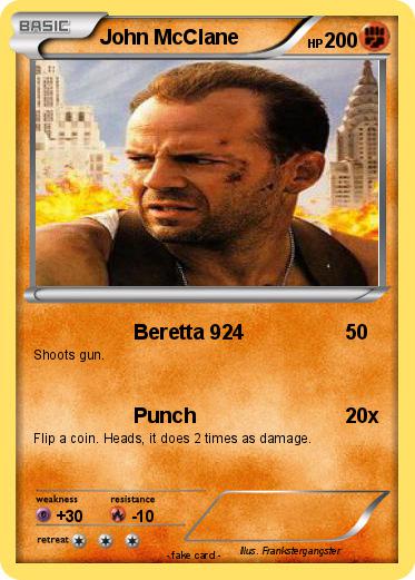 Pokemon John McClane