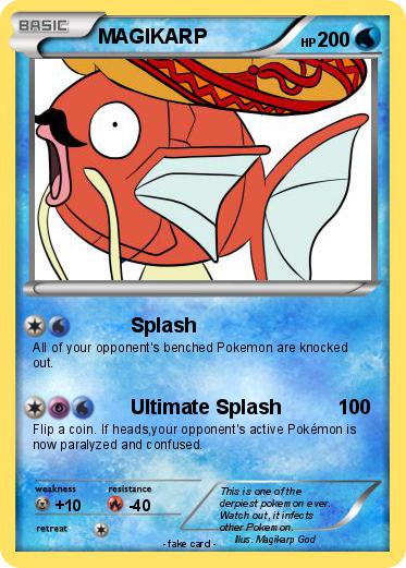 Pokemon MAGIKARP