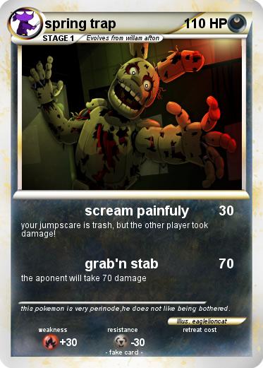 Pokemon spring trap